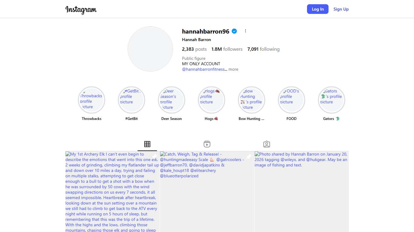 Hannah Barron (@hannahbarron96) • Instagram photos and videos